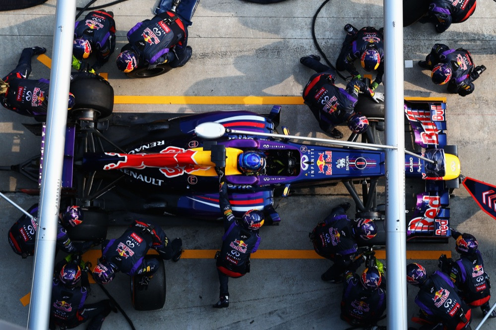 Kinijos GP: sustojimai boksuose
