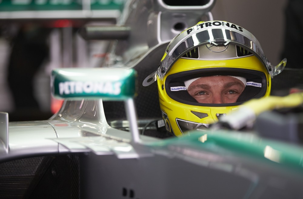 N. Rosbergo kvalifikaciją sugadino klaida paskutiniame posūkyje