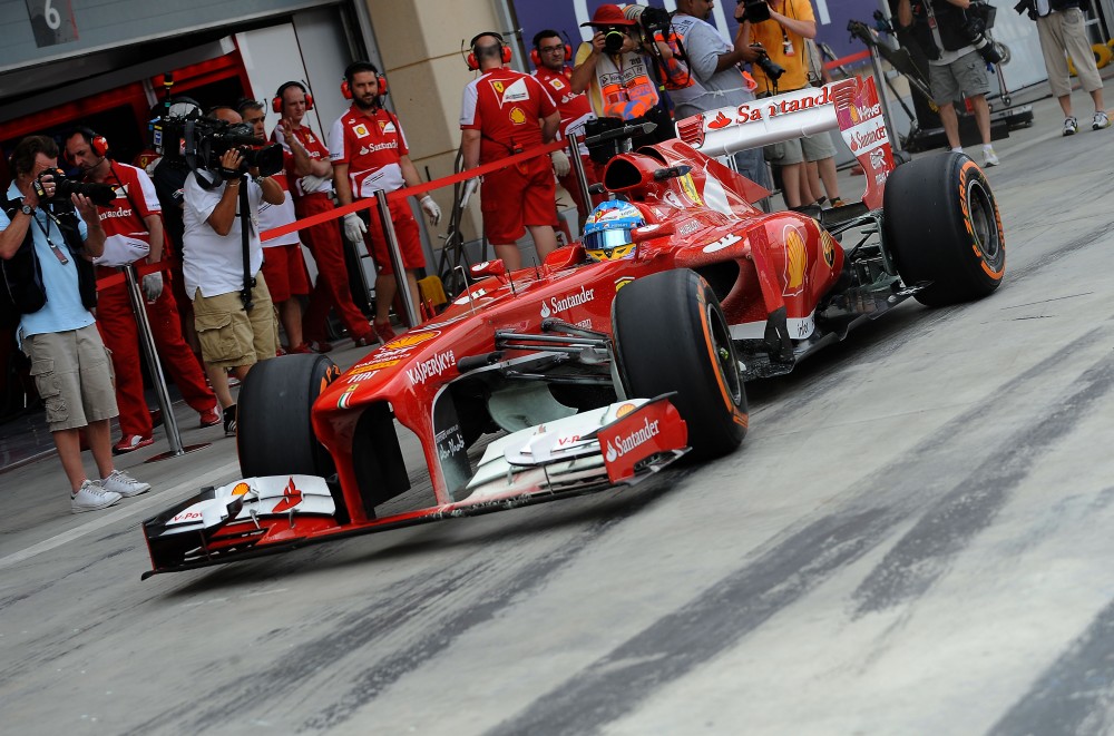 F. Alonso: „Ferrari“ – tarp lyderių