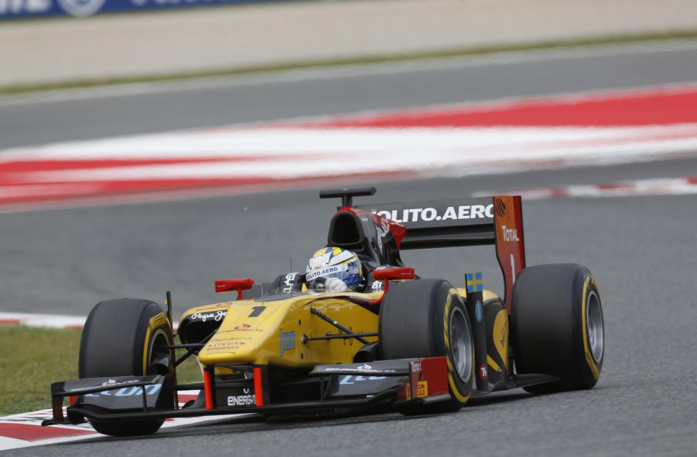 GP2. Barselonoje „pole“ poziciją pelnė M. Ericssonas