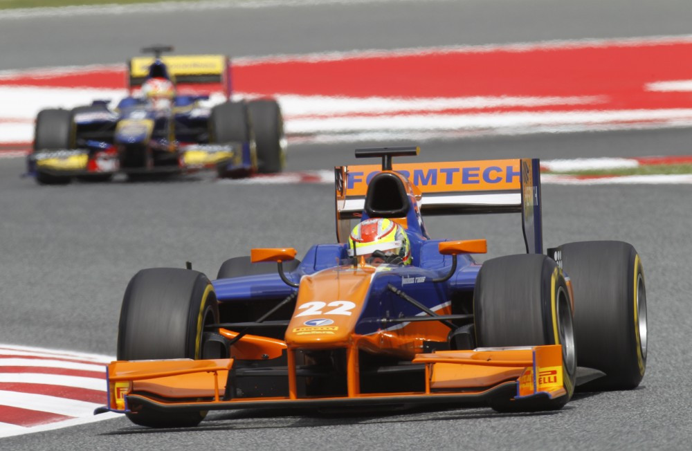 GP2. Barselonoje - pirmoji R. Frijnso ir „Hilmer“ ekipos pergalė