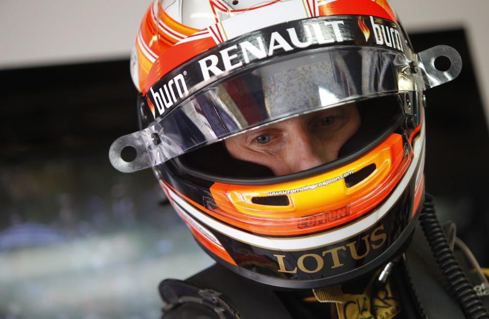 R. Grosjeanas: „Lotus“ geriau kietesnės padangos