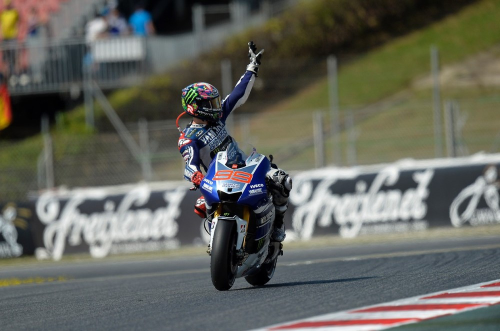 MotoGP. Barselonoje - antroji iš eilės J. Lorenzo pergalė