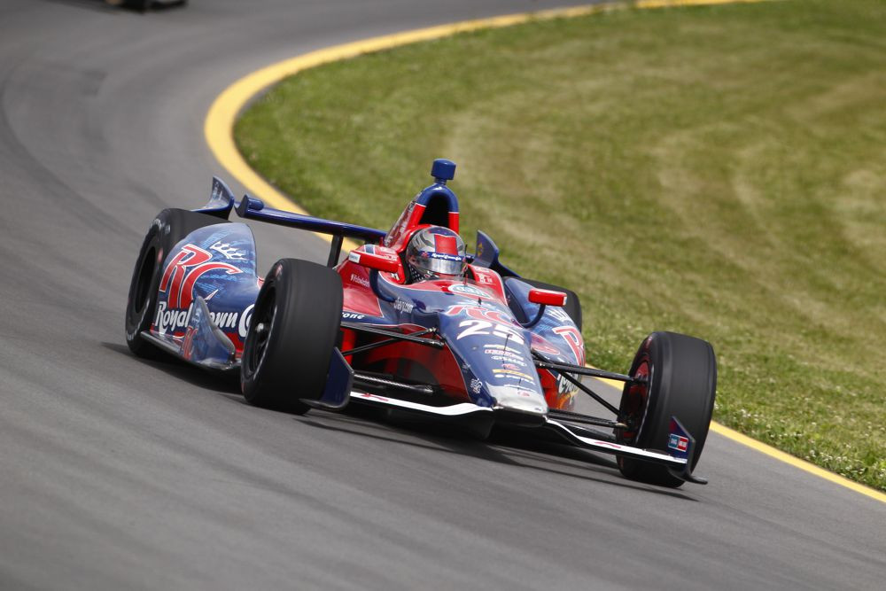 IndyCar. Pocono trasoje greičiausia „Andretti“ trijulė