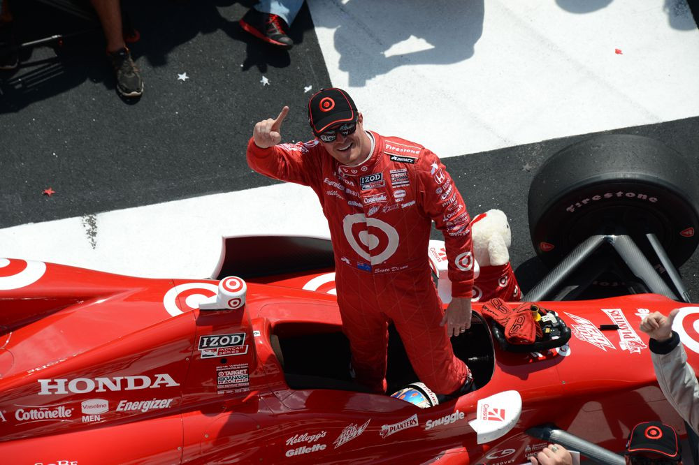 IndyCar. Pocono ovale - „Ganassi“ pilotų triumfas