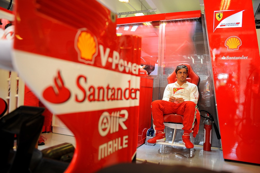 F. Alonso sutiks su bet kokiu „Ferrari“ sprendimu