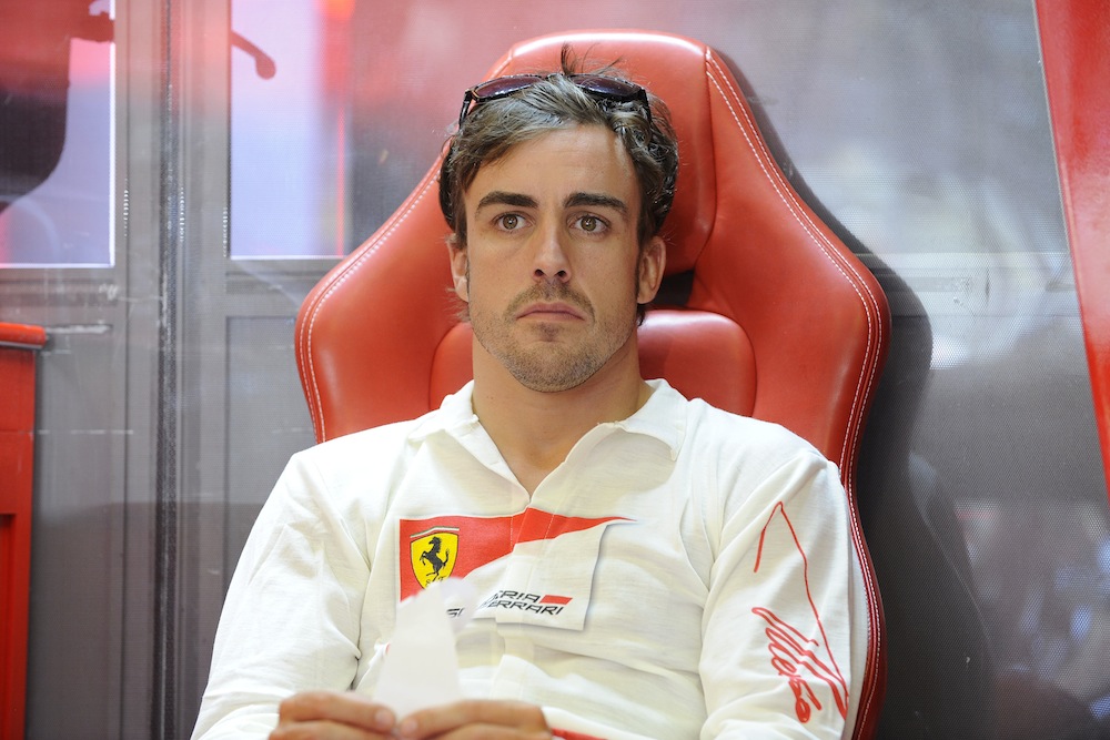F. Alonso ironija „Ferrari“ komandai: jūs visi genijai (papildyta)