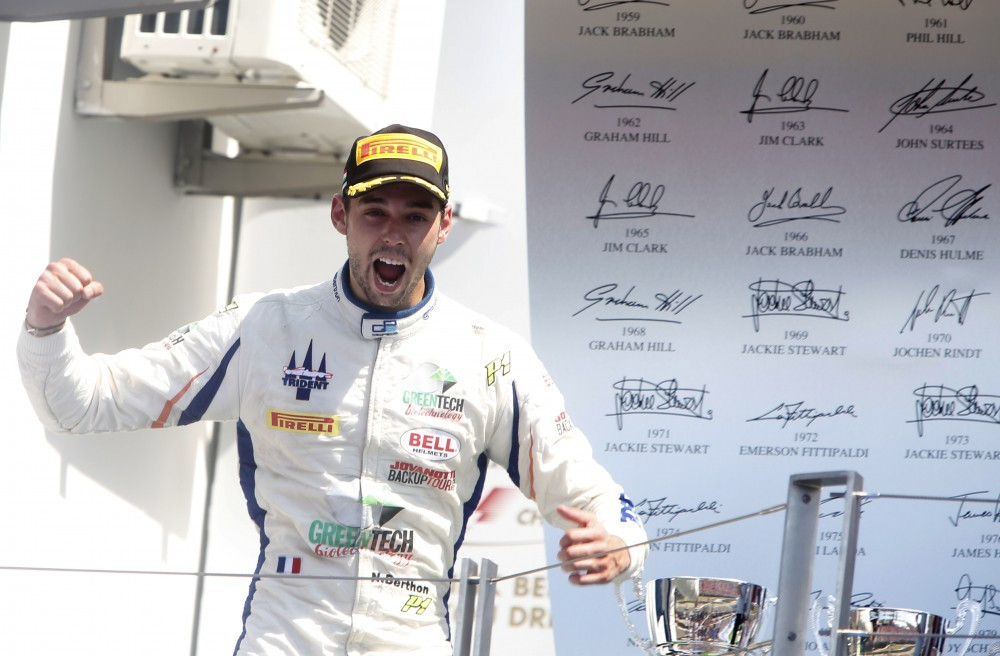 GP2. Vengrijoje - pirmoji N. Berthono pergalė