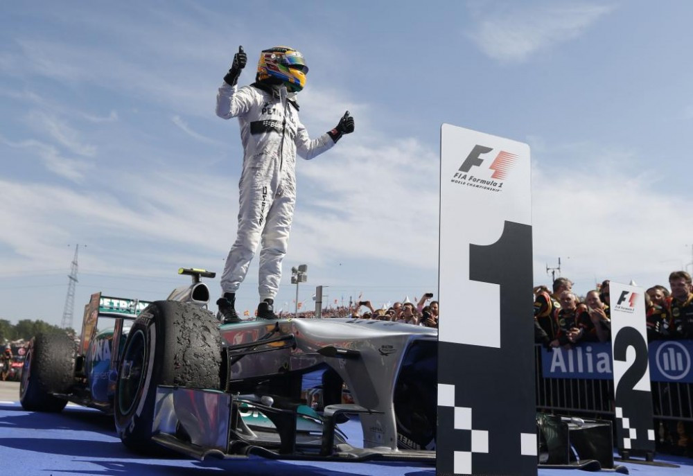 Vengrijos GP: lenktynės