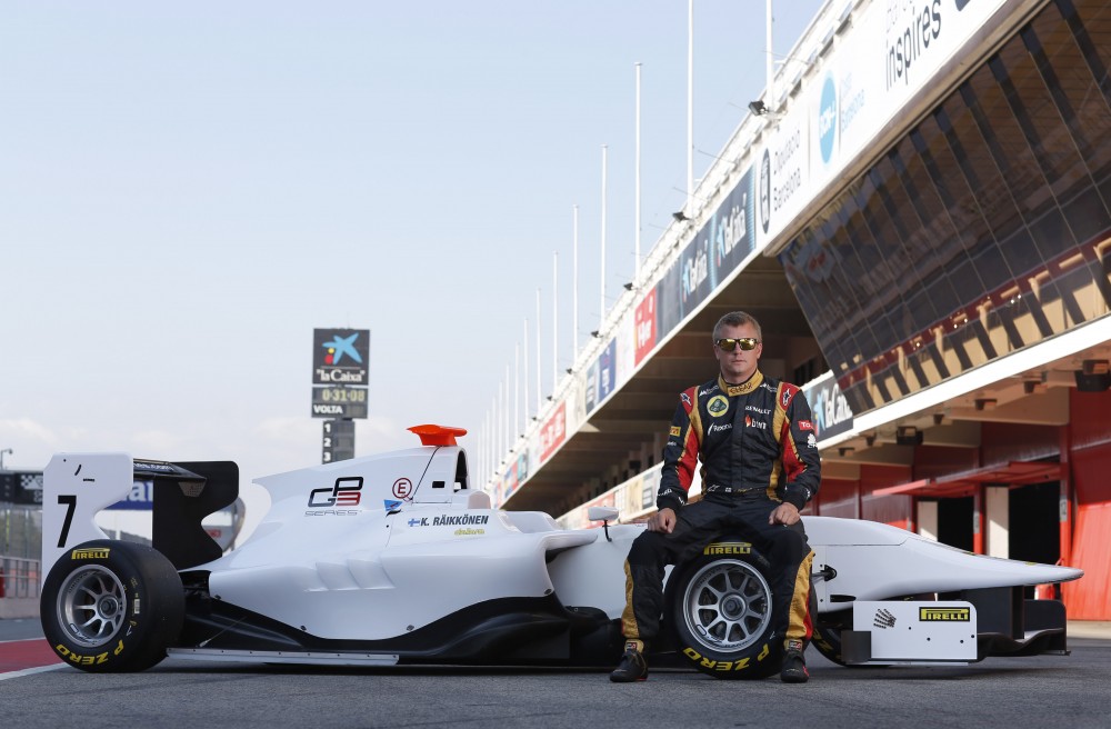 K. Raikkonenas išmėgino GP3 bolidą
