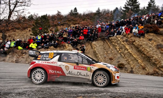 WRC. Vokietijos ralyje į priekį įsiveržė D. Sordo
