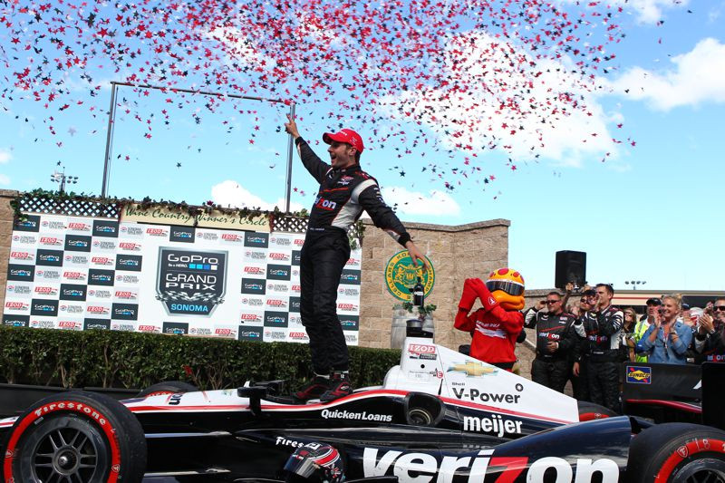 IndyCar. Sonomoje - pirmoji šį sezoną W. Powerio pergalė