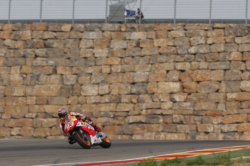 MotoGP. Aragone – trečioji iš eilės M. Marquezo „pole”
