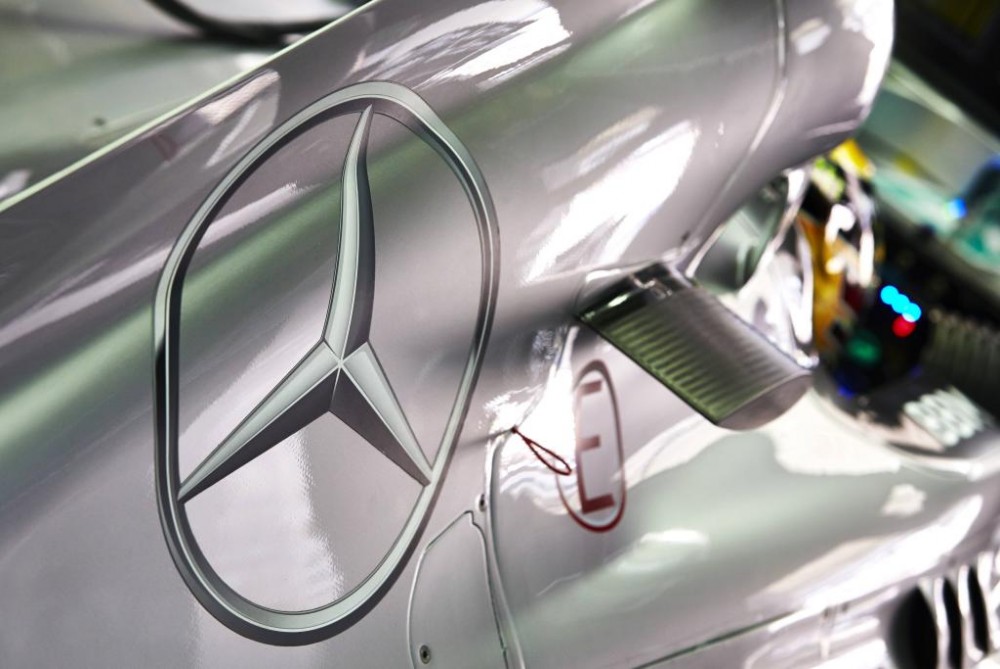 Išbandyti pirmieji 2014 m. F-1 bolidai, „Mercedes“ įrašė garsą