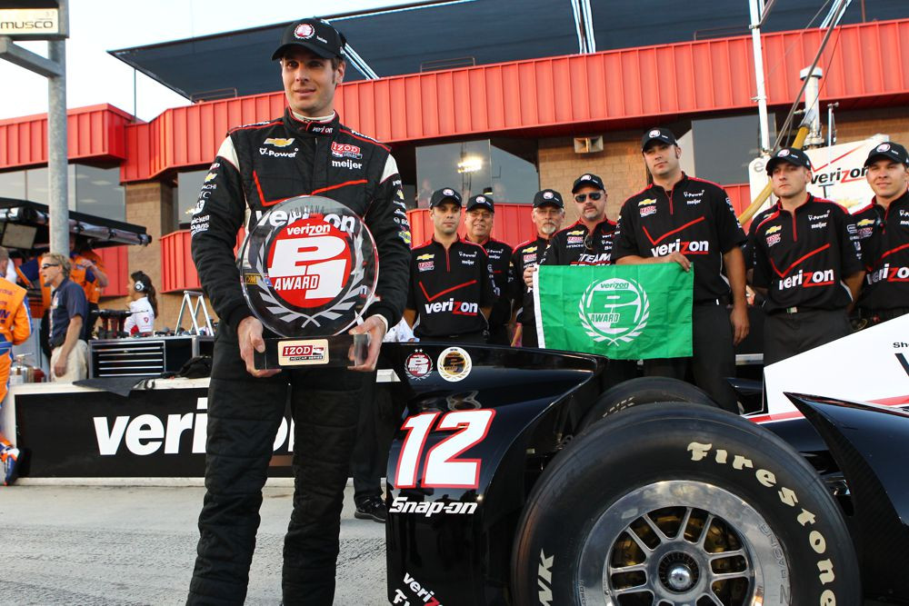 IndyCar. Paskutinė „pole“ sezone atiteko W. Poweriui