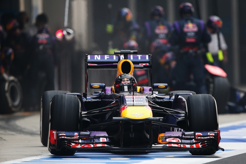 „Red Bull“: S. Vettelis galėjo nefinišuoti