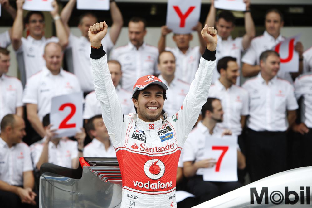 „McLaren“: S. Perezas lenktyniaus „Force India“