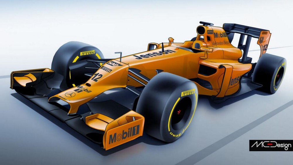 „McLaren“ sausio 25 d. pristatys oranžinį bolidą?