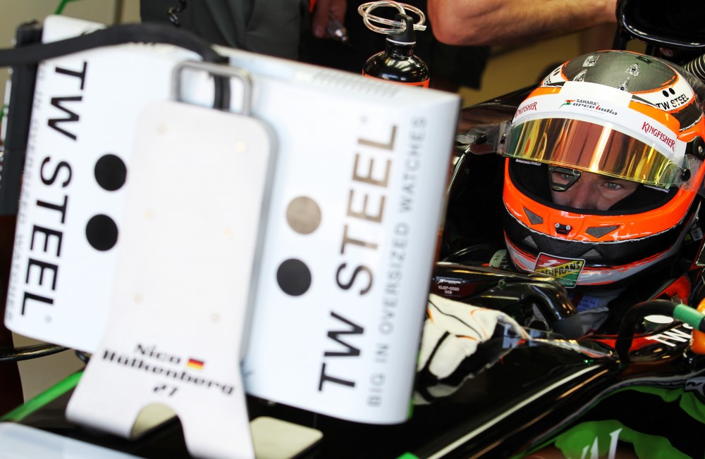 N. Hulkenbergas džiaugiasi „Force India“ bolido patikimumu