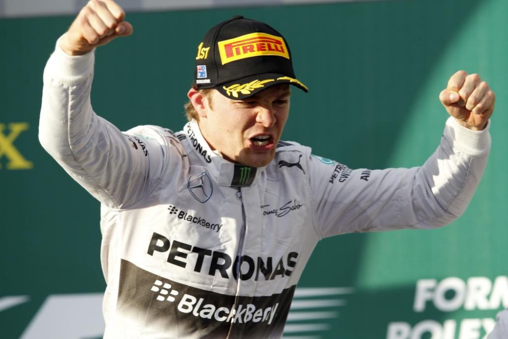 Australijoje užtikrintą pergalę pasiekė N. Rosbergas