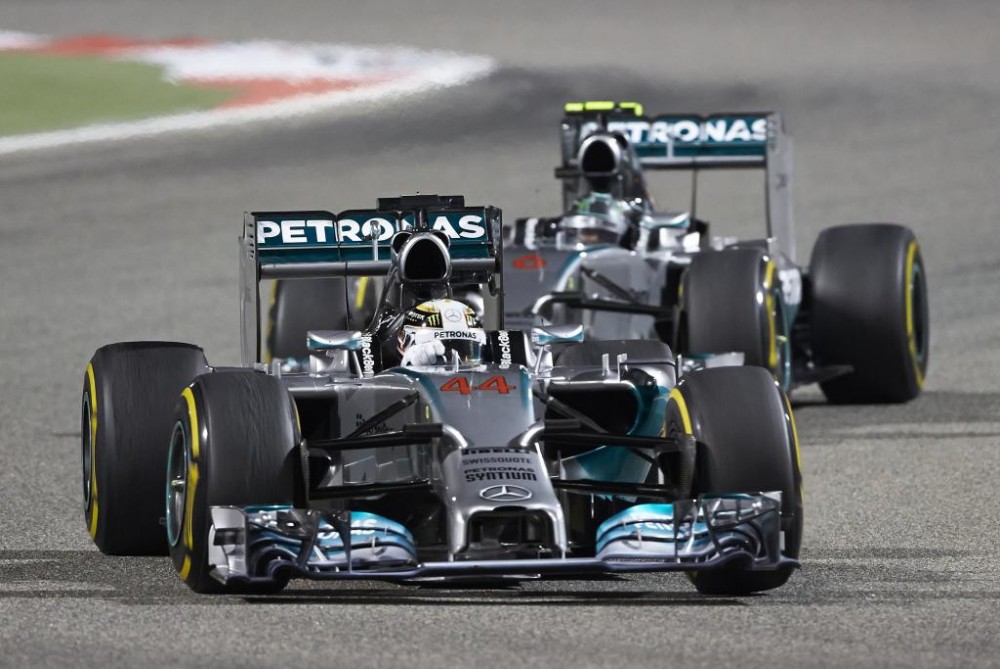 L. Hamiltonas vengia artimos kovos su N. Rosbergu