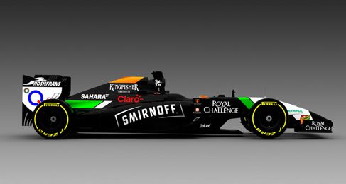 „Smirnoff“ tapo „Force India“ komandos rėmėja
