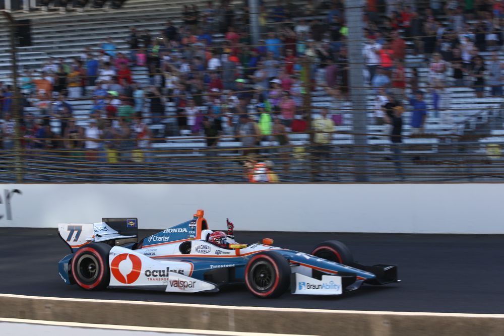 IndyCar. Indianapolio GP pergalę iškovojo S. Pagenaud
