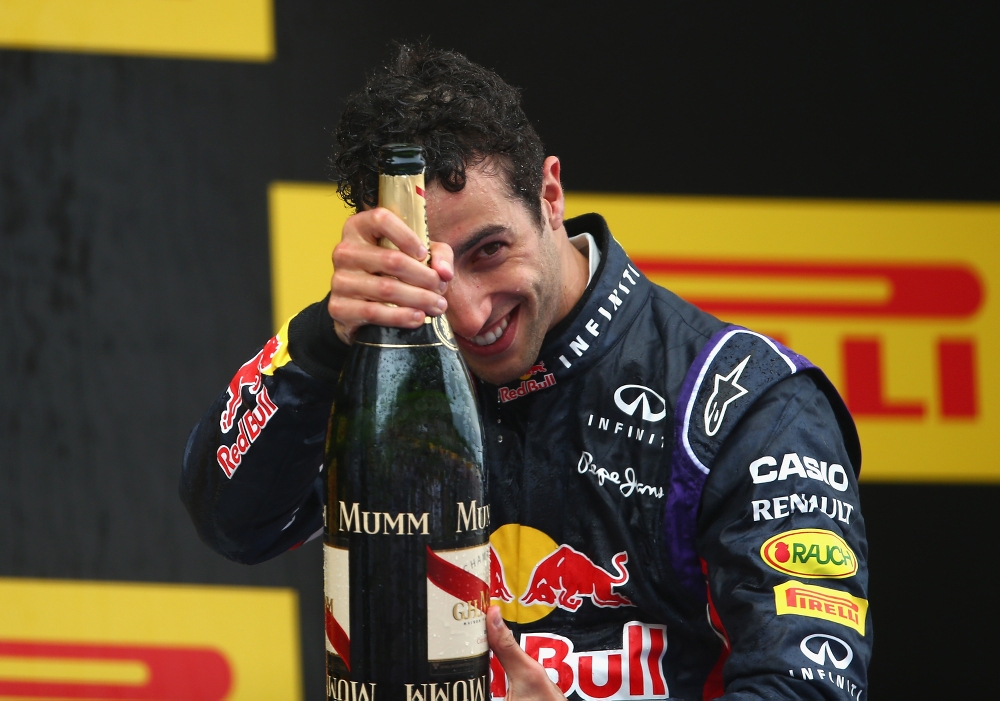 Pirmąją pergalę F-1 iškovojęs D. Ricciardo: esu šokiruotas