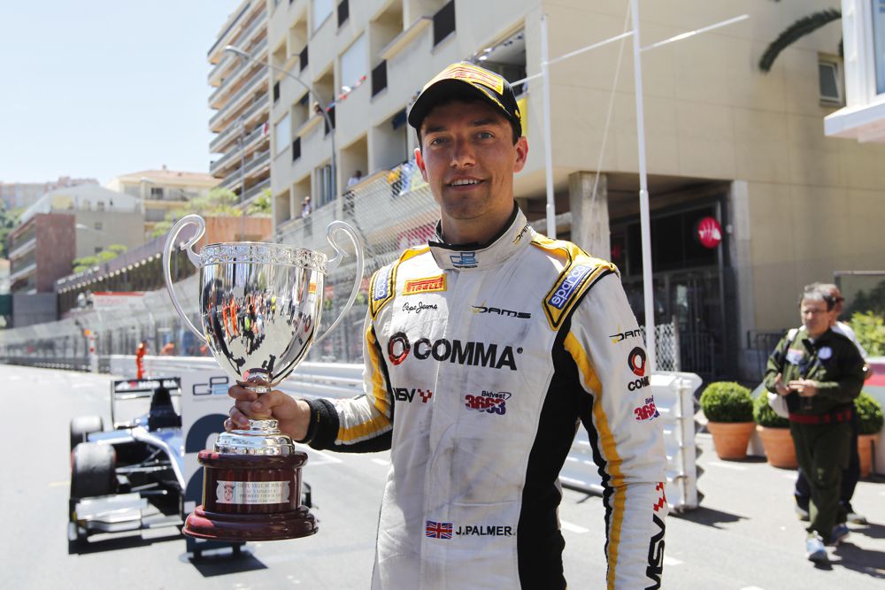 GP2. Monake vykusiose chatotiškose lenktynėse pergalę iškovojo J. Palmeris