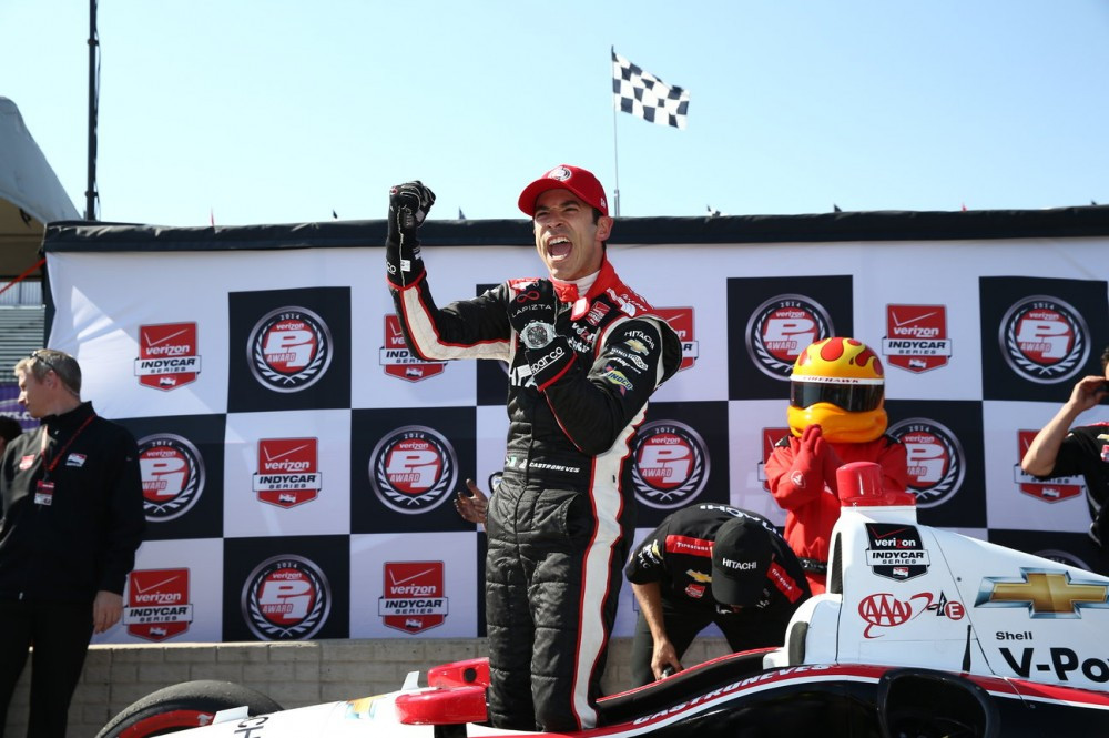 IndyCar. H. Castronevesas pirmas lenktynes Detroite pradės iš „pole“