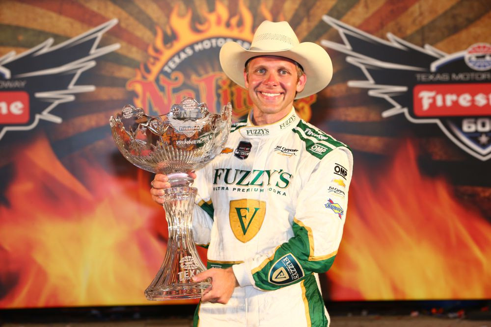 IndyCar. Teksase - E. Carpenterio triumfas