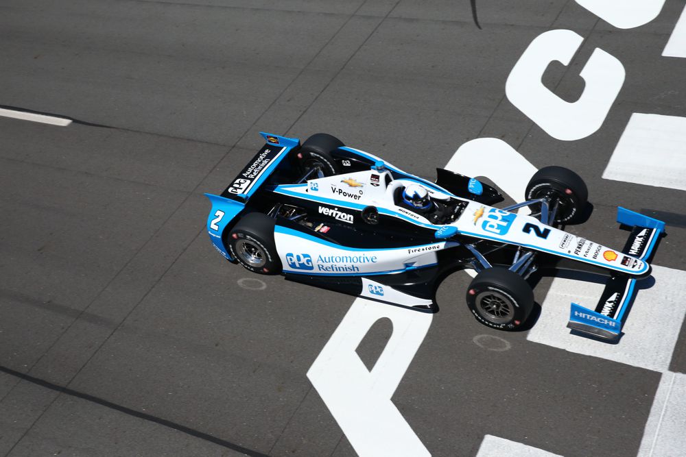 IndyCar. Pocono ovale J. P. Montoya iškovojo „pole“ poziciją