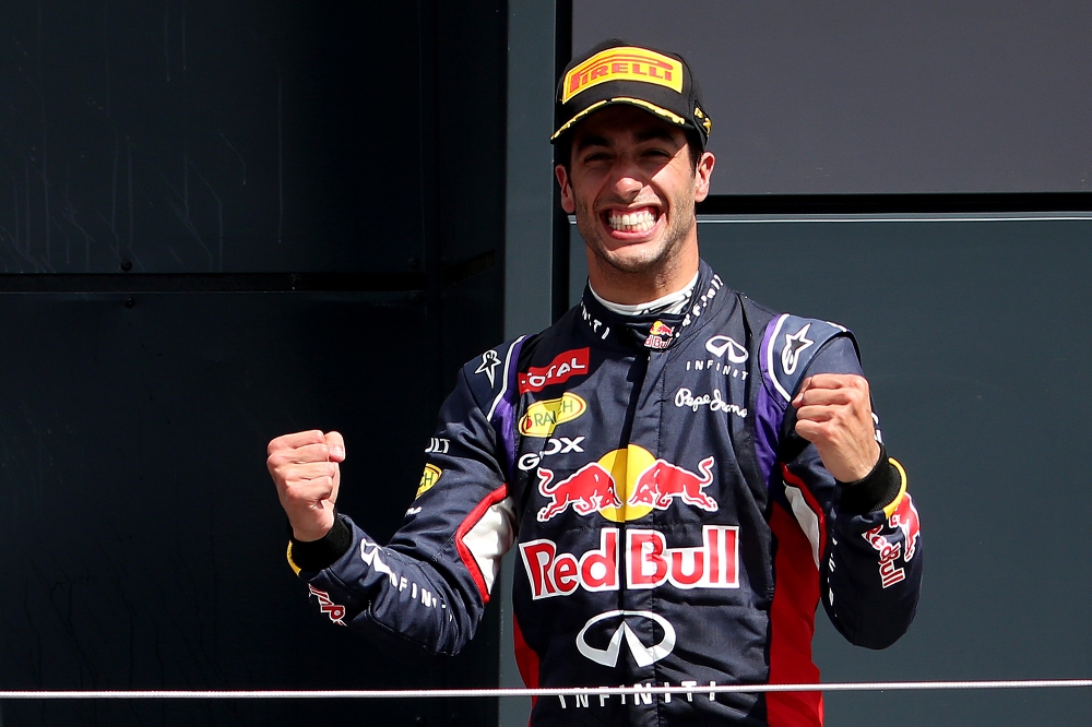 Antrą pergalę iškovojęs D. Ricciardo: buvo tikrai smagu