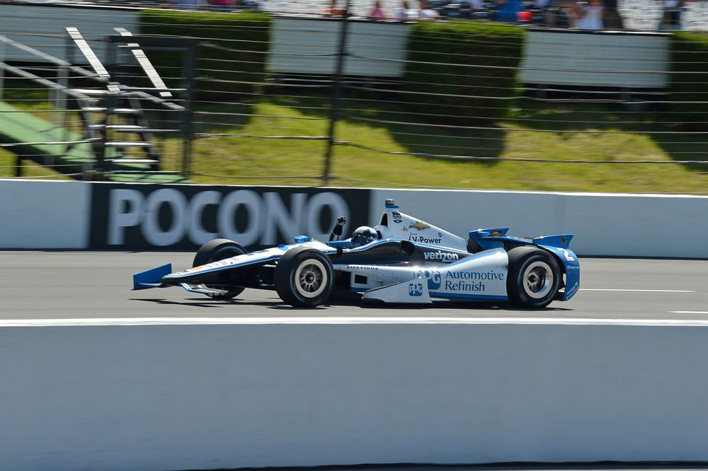 IndyCar. Pocono ovale - J. P. Montoyos triumfas