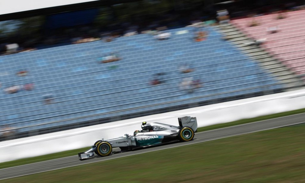„Mercedes“ nusivylusi mažu žiūrovų skaičiumi Vokietijoje