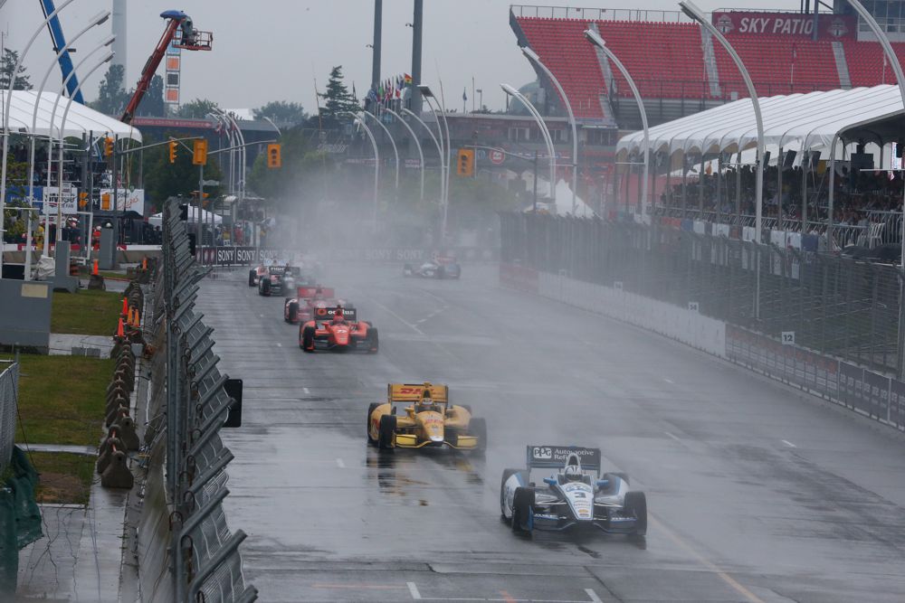 IndyCar. Lenktynės Toronte atidėtos dėl lietaus