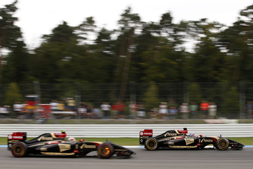 P. Maldonado nori, kad R. Grosjeanas liktų „Lotus“ komandoje