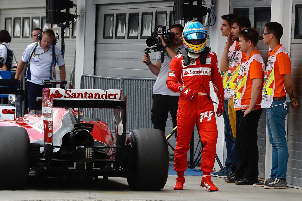 F. Alonso ir „Ferrari“ keliai skiriasi