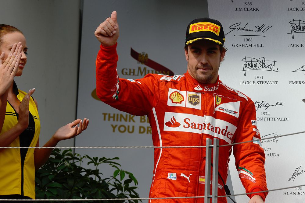 F. Alonso bando erzinti „Ferrari“ komandą
