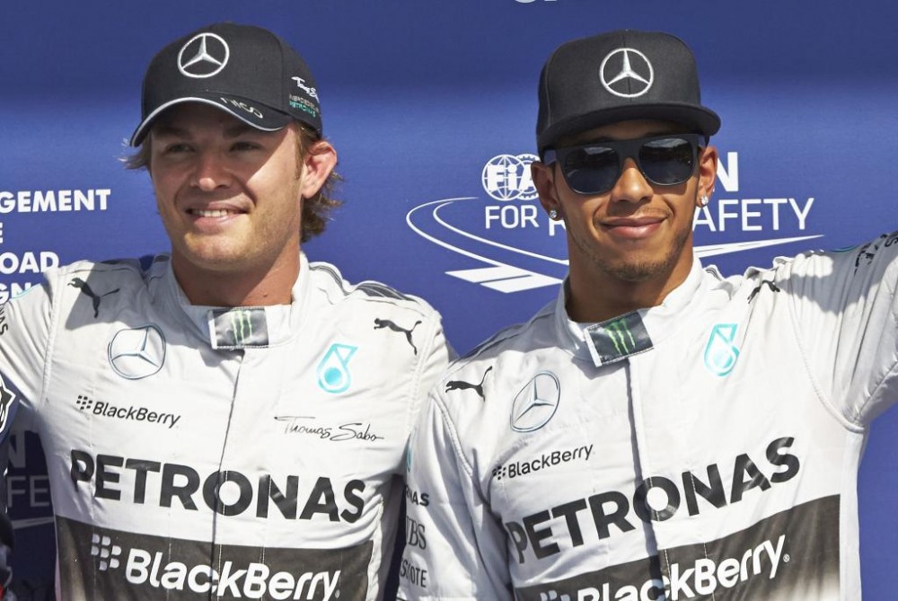 T. Wolffas: niekas nenumatė N. Rosbergo ir L. Hamiltono priešiškumo