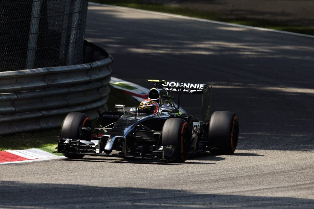 „McLaren“ pilotus nustebino Monzoje pademonstruotas tempas