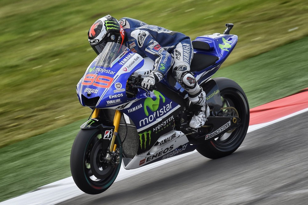 MotoGP. Italijoje „pole“ iškovojo J. Lorenzo, M. Marquezas - 4-as