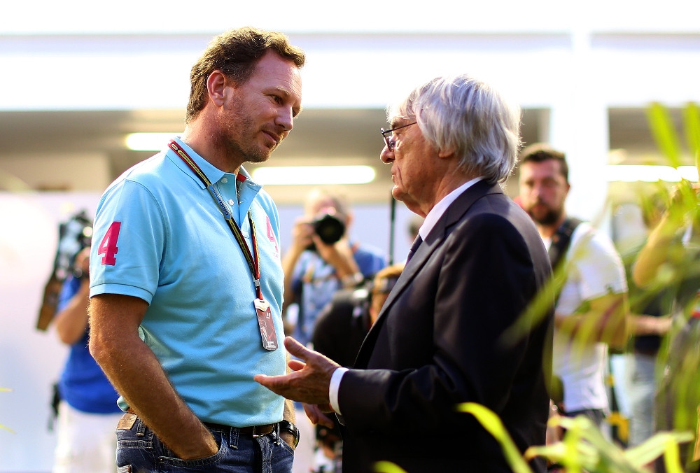 B. Ecclestone‘as: „Red Bull“ variklių problema išspręsta