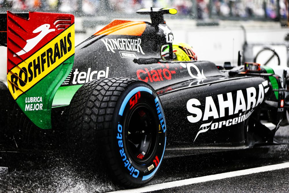 „Force India“ Jereze naudos 2014 m. bolidą
