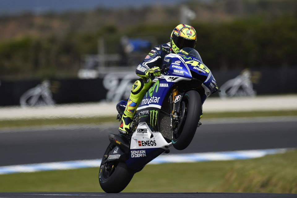 MotoGP. Dramatiškose lenktynėse - antroji V. Rossi pergalė
