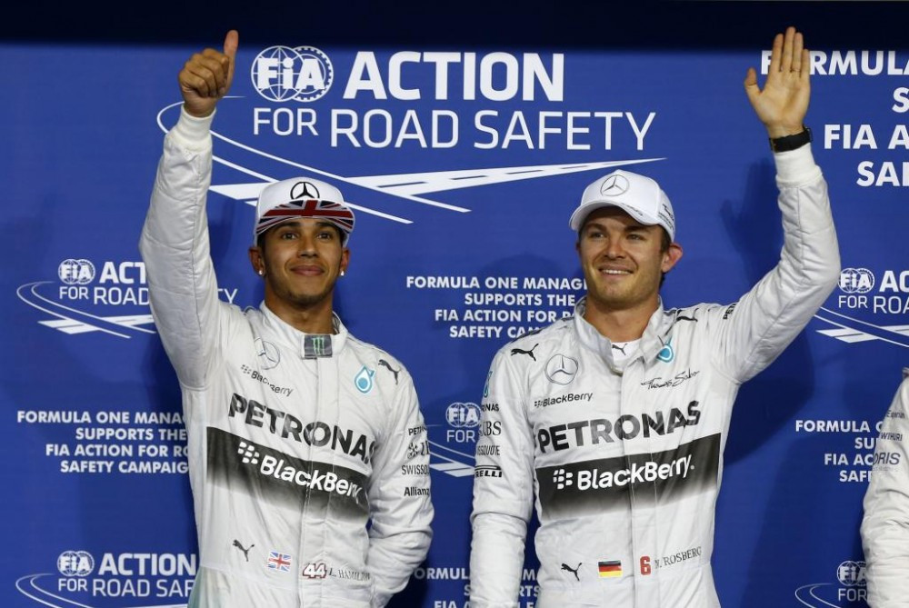 N. Rosbergas tikėjosi, kad bent vienas „Williams“ pilotas aplenks L. Hamiltoną