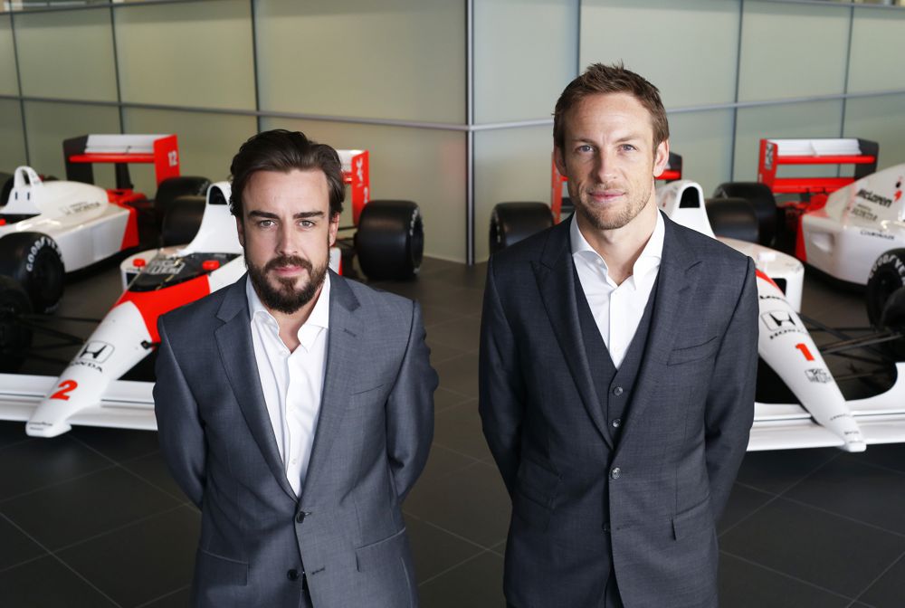 F. Alonso ragina „McLaren“ išlaikyti J. Buttoną savo gretose