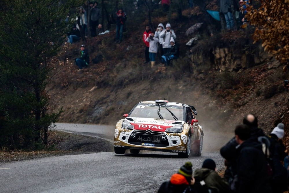 WRC. Sugrįžęs S. Loebas pirmauja Monte Karlo ralyje