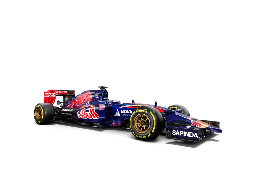 „Toro Rosso“ pristatė 2015 m. bolidą - STR10