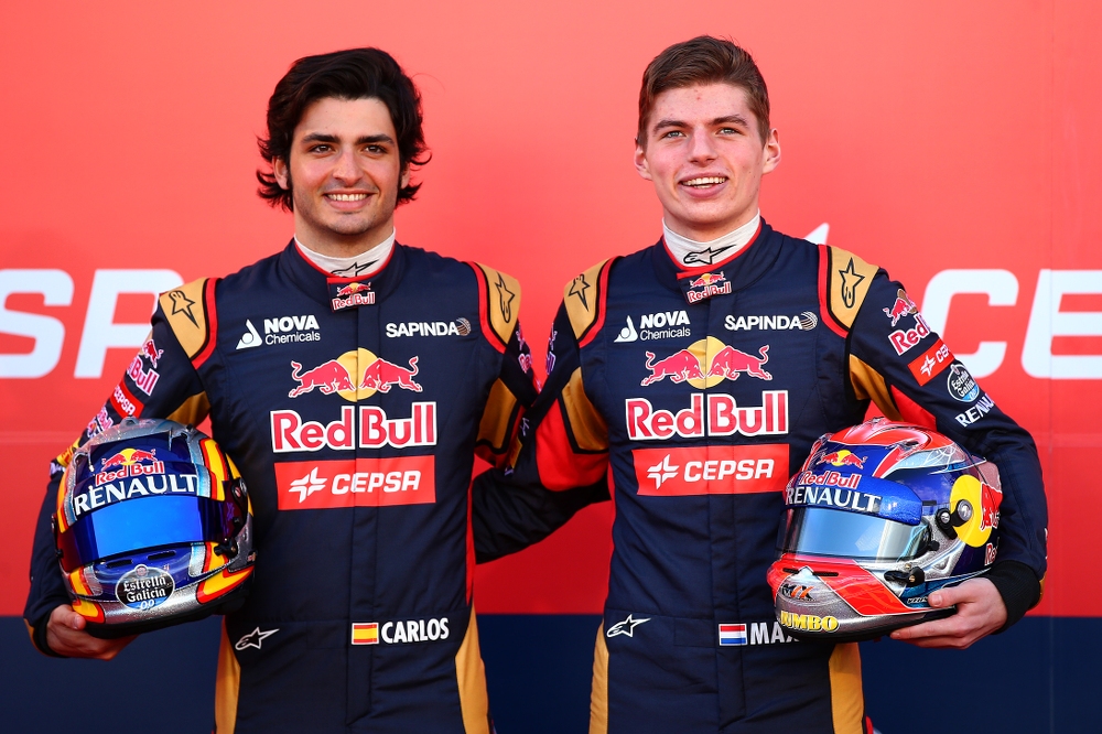 „Toro Rosso“: M. Verstappenas ir C. Sainzas - stipriausia ekipos dalis